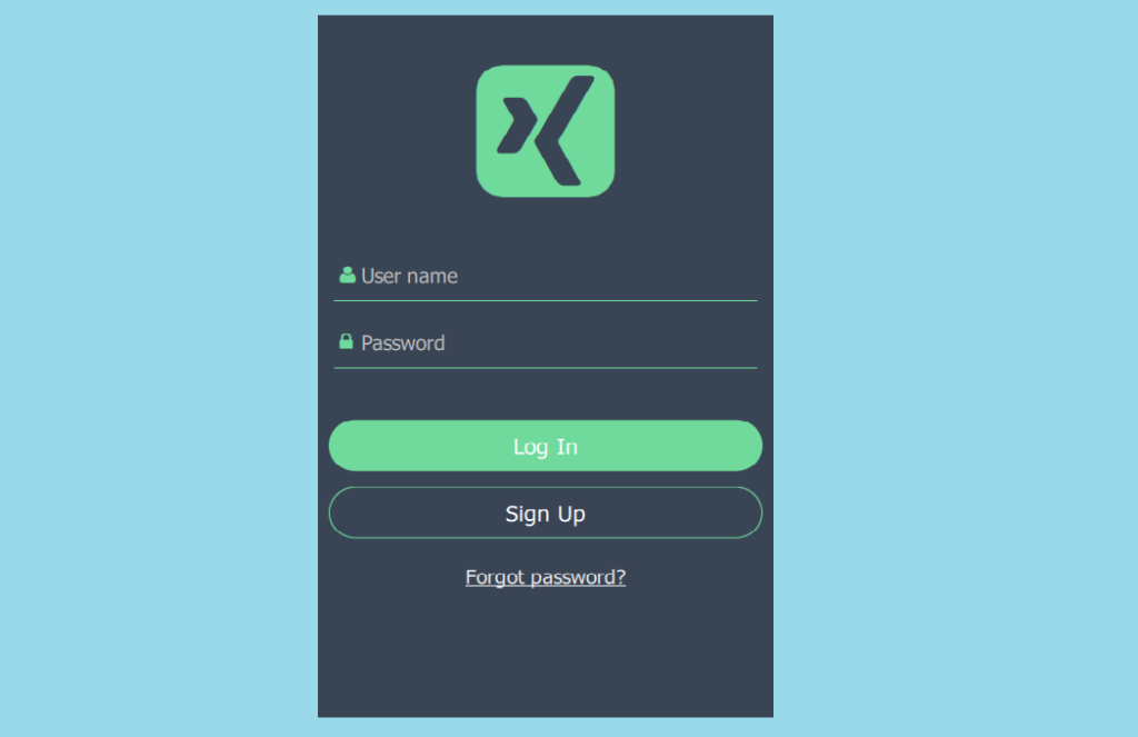 QML User Login App with SQLite backend